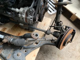 bontott SUZUKI SWIFT III Bal első Gólyaláb (Lengécsillapító, Rugó)