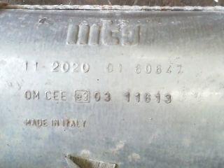 bontott SUZUKI SWIFT III Hátsó Kipufogó Dob