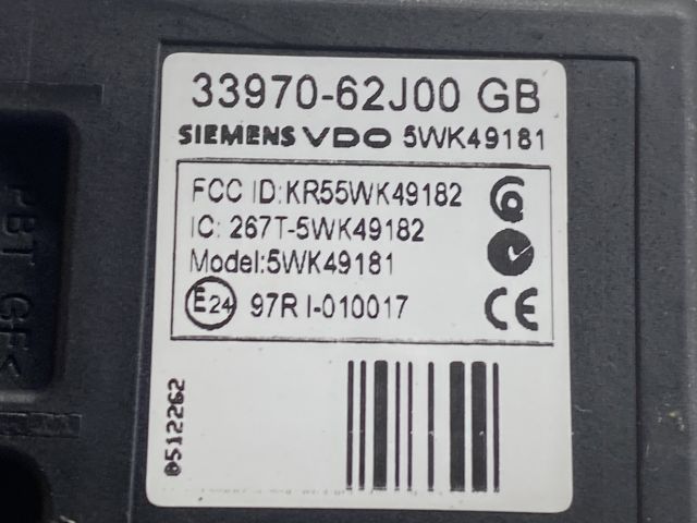 bontott SUZUKI SWIFT III Immobilizer Elektronika