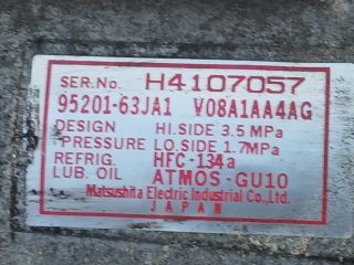 bontott SUZUKI SWIFT III Klímakompresszor