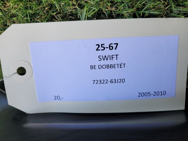 bontott SUZUKI SWIFT III Bal első Dobbetét (Kerékjárati, Műanyag)