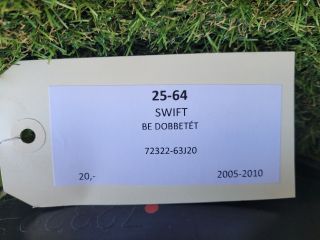 bontott SUZUKI SWIFT III Bal első Dobbetét (Kerékjárati, Műanyag)