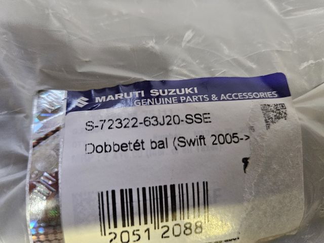 bontott SUZUKI SWIFT III Bal első Első Dobbetét (Kerékjárati, Műanyag)