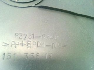 bontott SUZUKI SWIFT III Jobb hátsó Ajtó Kárpit