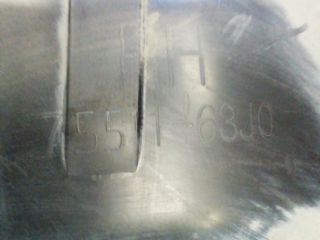 bontott SUZUKI SWIFT III Jobb hátsó Hátsó Dobbetét (Kerékjárati, Műanyag)