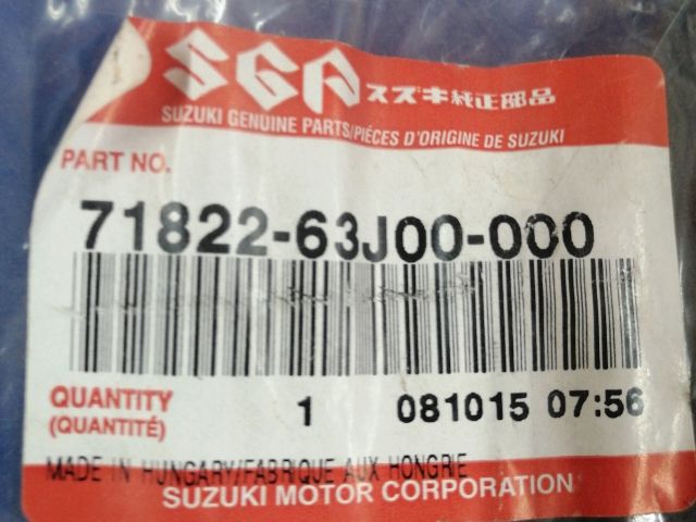 bontott SUZUKI SWIFT III Jobb hátsó Lökhárító Tartó (Műanyag)