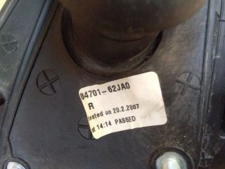 bontott SUZUKI SWIFT III Jobb Visszapillantó Tükör (Mechanikus)