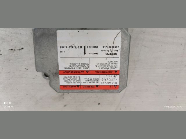 bontott SUZUKI SWIFT III Légzsák Elektronika