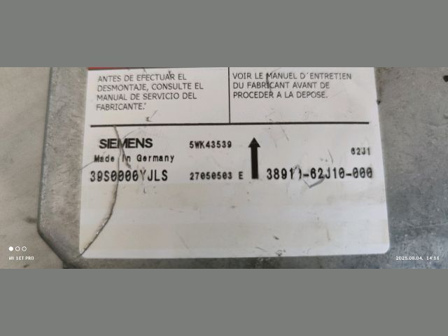 bontott SUZUKI SWIFT III Légzsák Elektronika