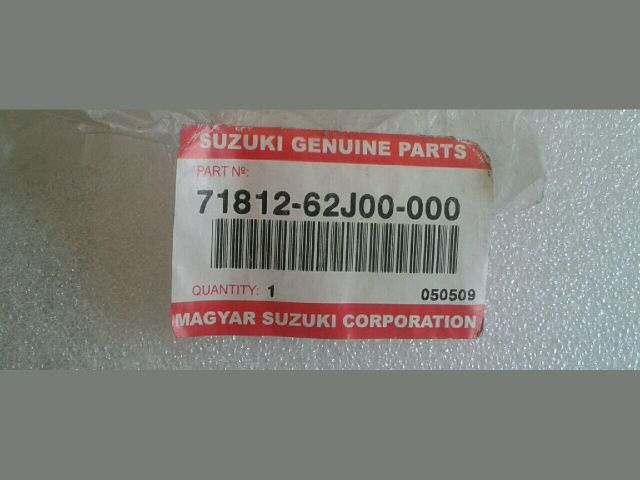 bontott SUZUKI SWIFT III Rendszámtábla Világítás Keret