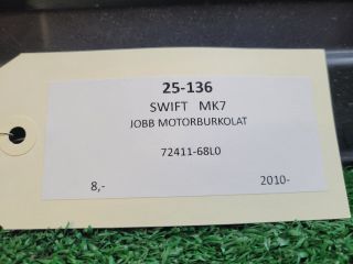 bontott SUZUKI SWIFT IV Jobb Motorburkolat