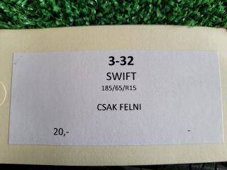 bontott SUZUKI SWIFT IV Acélfelni (1 db)