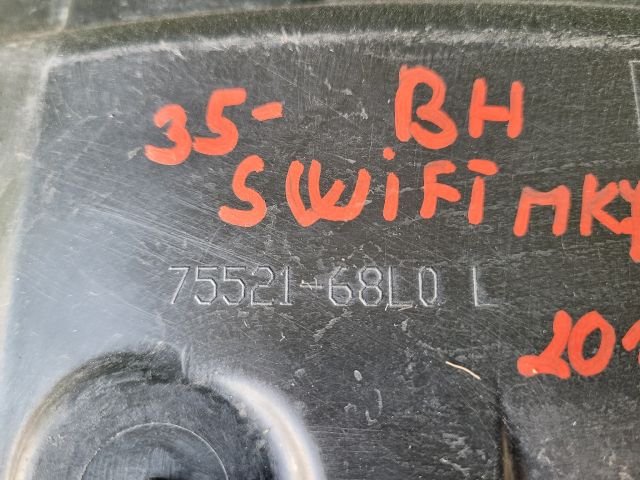 bontott SUZUKI SWIFT IV Bal hátsó Dobbetét (Kerékjárati, Műanyag)