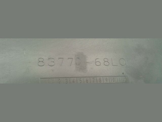 bontott SUZUKI SWIFT IV Csomagtérajtó Kárpit