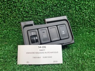 bontott SUZUKI SWIFT IV Fényszórómagasság Állító Kapcsoló