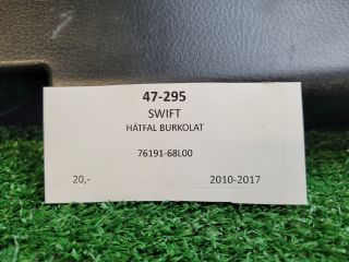 bontott SUZUKI SWIFT IV Hátfal Burkolat