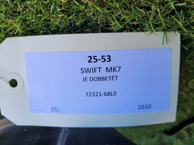 bontott SUZUKI SWIFT IV Jobb első Dobbetét (Kerékjárati, Műanyag)