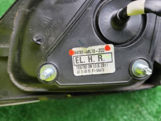 bontott SUZUKI SWIFT IV Jobb Visszapillantó Tükör (Elektromos)