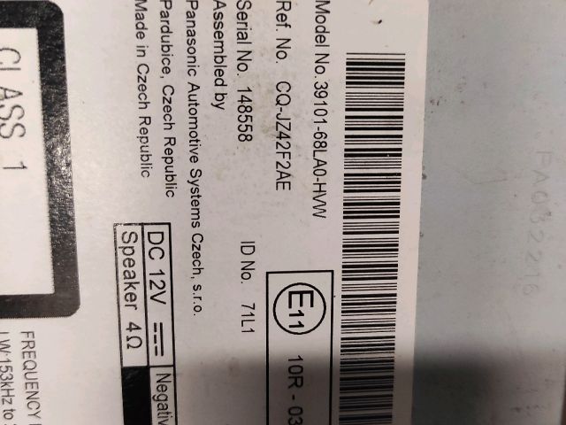 bontott SUZUKI SWIFT IV Rádió / CD