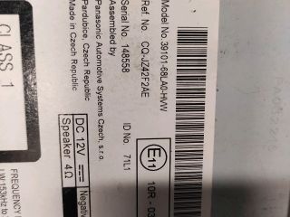 bontott SUZUKI SWIFT IV Rádió / CD