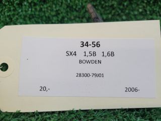 bontott SUZUKI SX4 Váltó Bowden