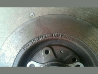 bontott SUZUKI SX4 Hátsó Féktárcsa