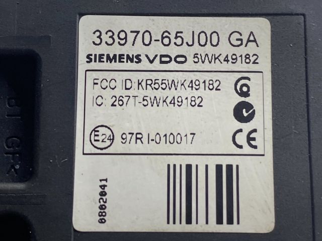 bontott SUZUKI SX4 Immobilizer Elektronika