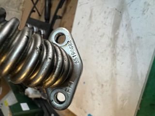 bontott SUZUKI SX4 EGR Hűtő Cső