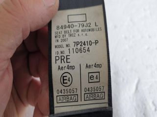 bontott SUZUKI SX4 Bal első Övfeszítő