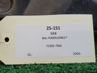 bontott SUZUKI SX4 Bal Fenéklemez