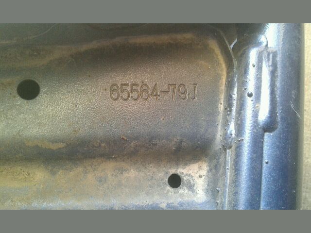 bontott SUZUKI SX4 Hátsó Lökhárító Merevítő (Fém)