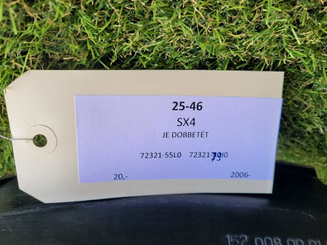 bontott SUZUKI SX4 Jobb első Dobbetét (Kerékjárati, Műanyag)