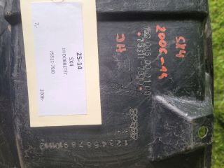 bontott SUZUKI SX4 Jobb hátsó Dobbetét (Kerékjárati, Műanyag)