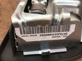 bontott SUZUKI SX4 Jobb Oldallégzsák