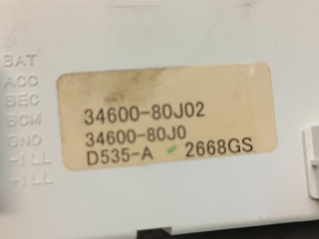 bontott SUZUKI SX4 Multifunkciós Kijelző