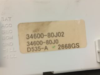 bontott SUZUKI SX4 Multifunkciós Kijelző