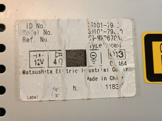 bontott SUZUKI SX4 Rádió / CD