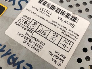 bontott SUZUKI SX4 Rádió / CD