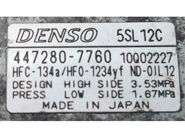 bontott SUZUKI SX4 S-Cross Klímakompresszor