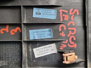 bontott SUZUKI SX4 S-Cross Alsó Műszerfal Burkolat