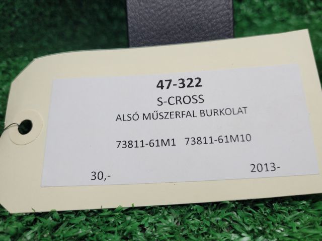 bontott SUZUKI SX4 S-Cross Alsó Műszerfal Burkolat