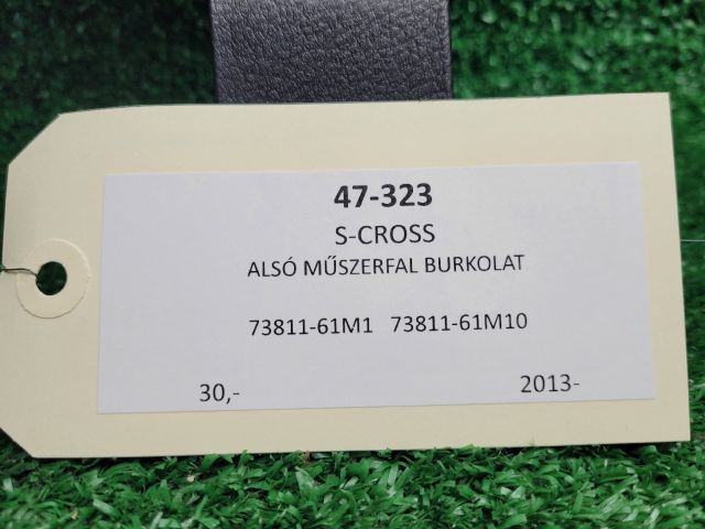 bontott SUZUKI SX4 S-Cross Alsó Műszerfal Burkolat