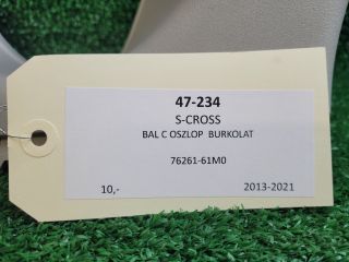 bontott SUZUKI SX4 S-Cross Bal C Oszlop Burkolat