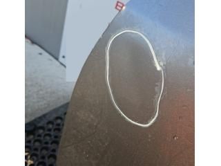 bontott SUZUKI SX4 S-Cross Bal első Ajtó (Üres lemez)