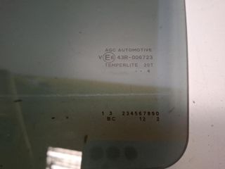 bontott SUZUKI SX4 S-Cross Bal hátsó Ablak