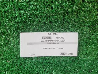 bontott SUZUKI SX4 S-Cross Bal Kormánykapcsoló Irányjelző