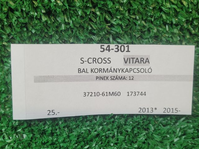 bontott SUZUKI SX4 S-Cross Bal Kormánykapcsoló Irányjelző