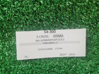 bontott SUZUKI SX4 S-Cross Bal Kormánykapcsoló Irányjelző