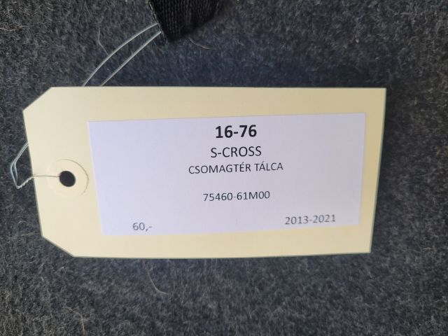 bontott SUZUKI SX4 S-Cross Csomagtér Tálca