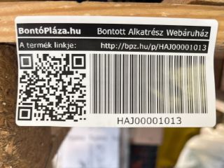 bontott SUZUKI SX4 S-Cross Csomagtérajtó (Üres lemez)